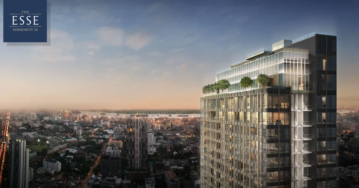 "The Esse" คอนโดใหม่จาก สิงห์ เอสเตท ปักหมุดทำเลสุขุมวิท 36 ใกล้ BTS ทองหล่อ 20 เมตร