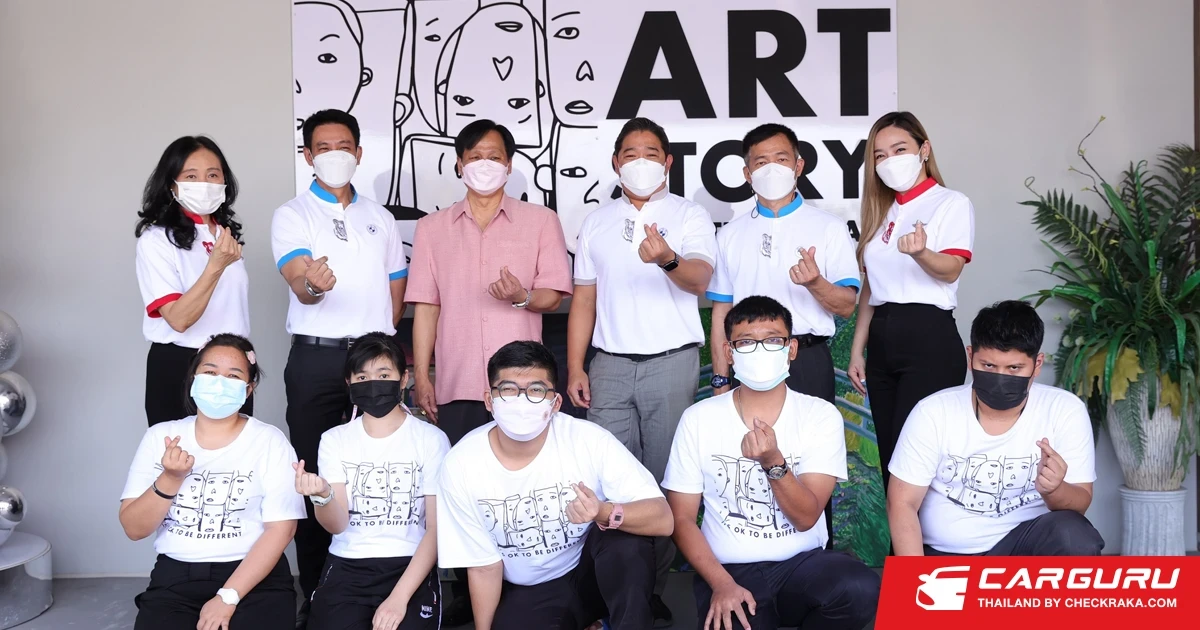 มิลเลนเนียม ออโต้ กรุ๊ป เปิดประมูลภาพวาดจากเด็กๆ มูลนิธิออทิสติกไทย จากกิจกรรม ดีต่อใจ