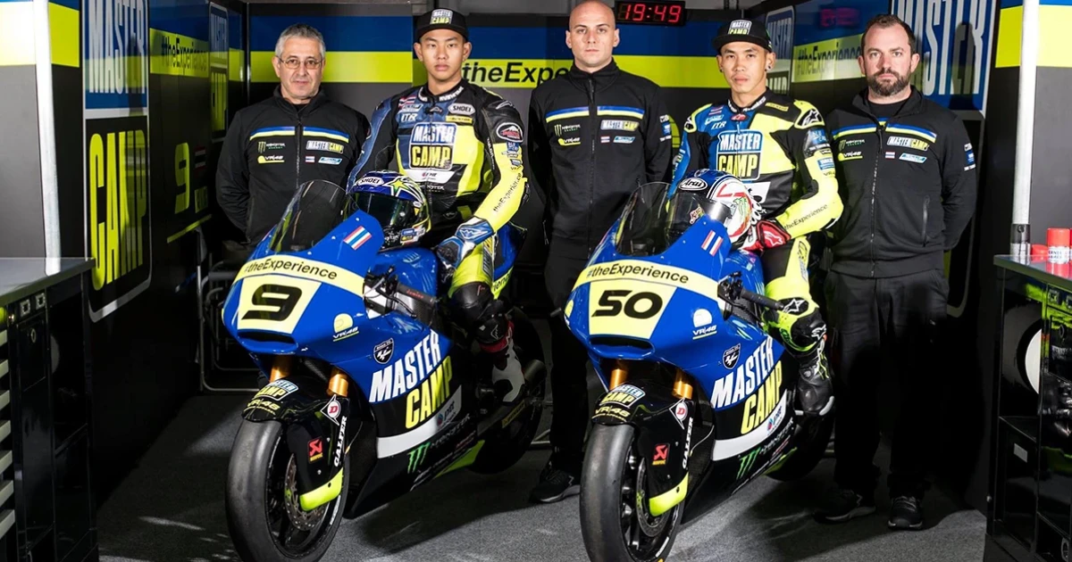 "ตี-อนุภาพ" - "เค-เขมินท์" พร้อมไล่ล่าความสำเร็จในศึก FIM CEV Moto2 European Championship