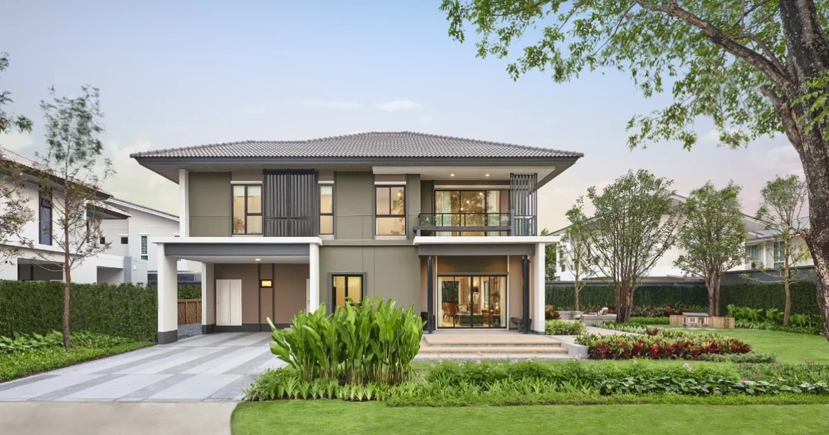 สัมผัสธรรมชาติที่อบอุ่นที่ "ฮาบิเทีย ยาร์ด รามอินทรา" บ้านเดี่ยวพื้นที่ 100 ตารางวาขึ้นไป ท่ามกลางความเป็นส่วนตัวสูงสุดเพียง 20 ยูนิต