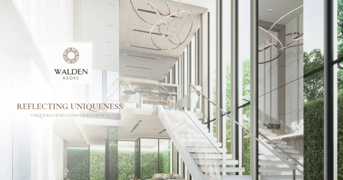 ฮาบิแททกรุ๊ป เตรียมเปิดคอนโดใหม่ ใจกลางอโศก "Walden Asoke" สุขุมวิท 23