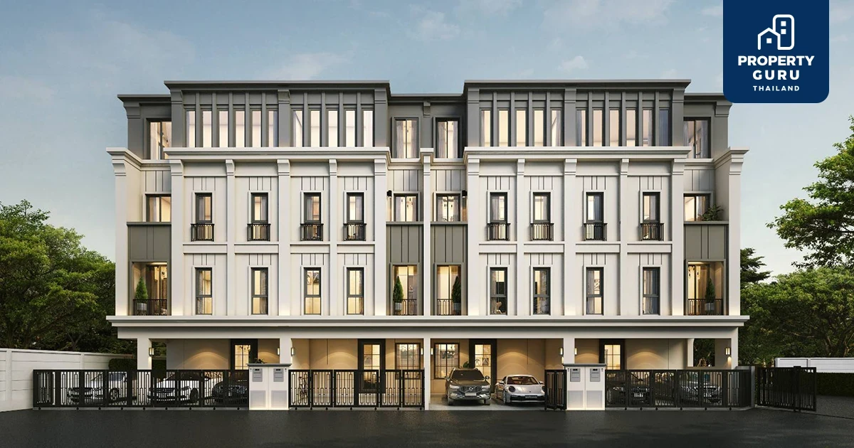 “เวอริทซ์ (VERITZ) สาธุประดิษฐ์ 34” ใช้ชีวิตชั้นเอกในบ้านทาวน์โฮมหรูคลาสสิคสไตล์กลิ่นอายโมเดิร์น