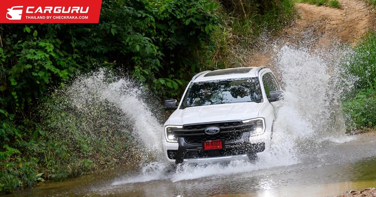 ฟอร์ดพาลุยหุบกาฮัง-ปราณบุรี ท้าพิสูจน์สมรรถนะฟอร์ด เอเวอเรสต์ พร้อมแชร์เทคนิคสร้างคอนแทนต์ท่องเที่ยวกับ DJI