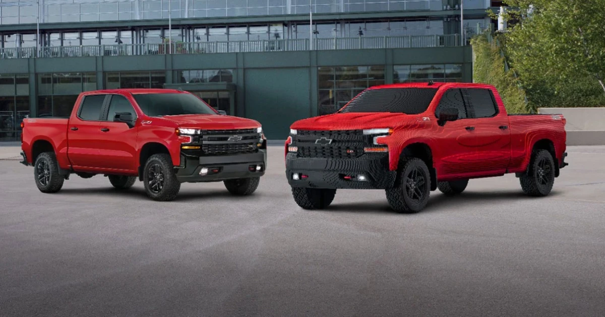 Chevrolet อวดโฉม รถกระบะซิลเวอร์ราโดเลโก้จาก "เดอะเลโก้มูฟวี่ 2"