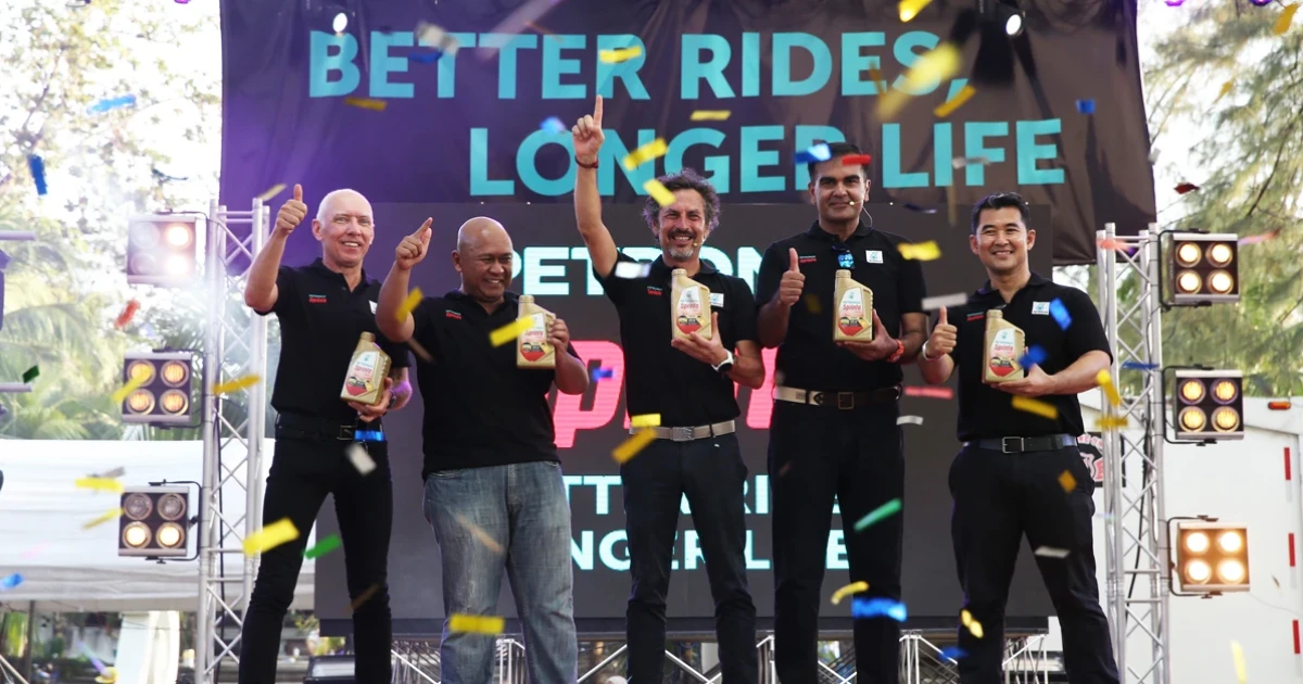 น้ำมันหล่อลื่น "ปิโตรนาส สปรินต้า เทคโนโลยีอัลตร้าฟเล็คซ" เปิดตัวอย่างเป็นทางการในประเทศไทย