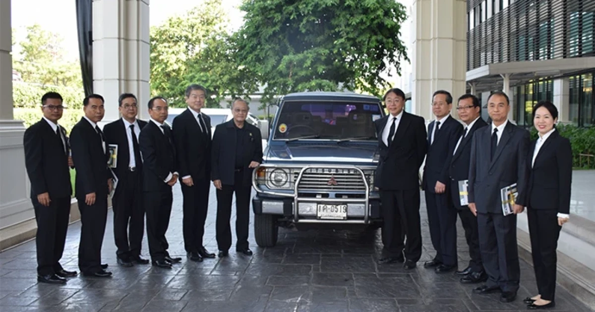 Mitsubishi Pajero รุ่นที่ 1 รถใช้งานในโครงการอันเนื่องมาจากพระราชดำริกว่า 30 ปี วิ่งกว่า 1.3 ล้านกม.