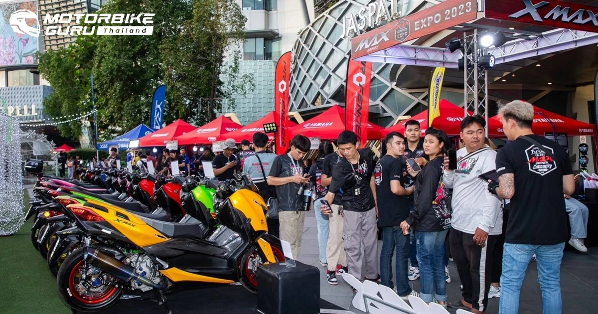 YAMAHA จัดกิจกรรมรวมพลคนเต็มแม็กซ์ใน MAX Series Community EXPO 2023