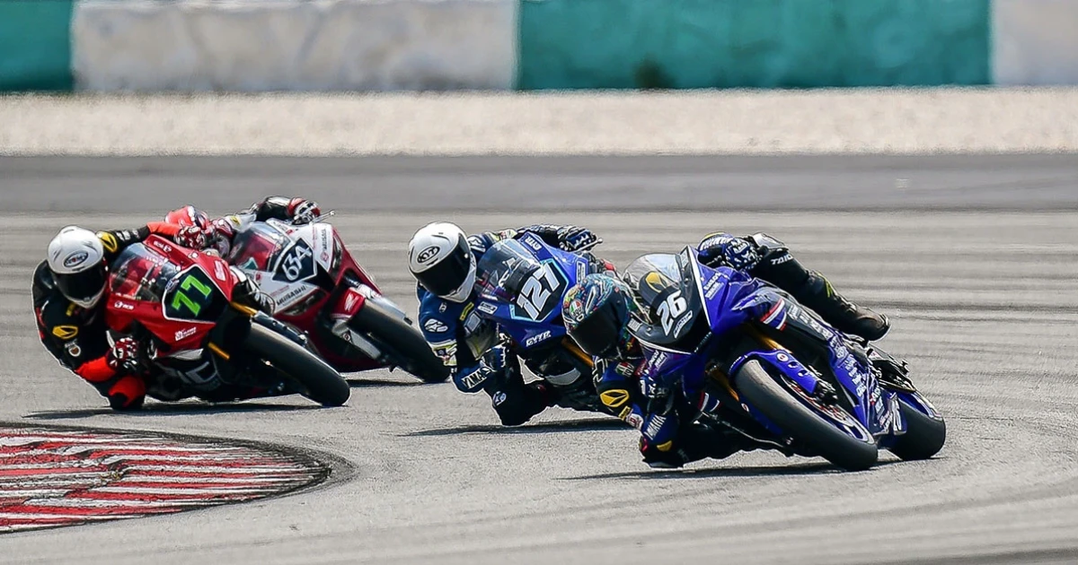 นักบิดไทยควบรถยามาฮ่า Yamaha คว้าแชมป์ 600 เอเชีย โรดเรซ สนาม 1 ที่มาเลเซีย