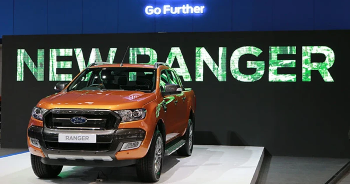 Ford Ranger ยอดโตสูงสุดเป็นประวัติการณ์ หนุนส่วนแบ่งการตลาด ฟอร์ด เป็น 4.6% ในปี 2558