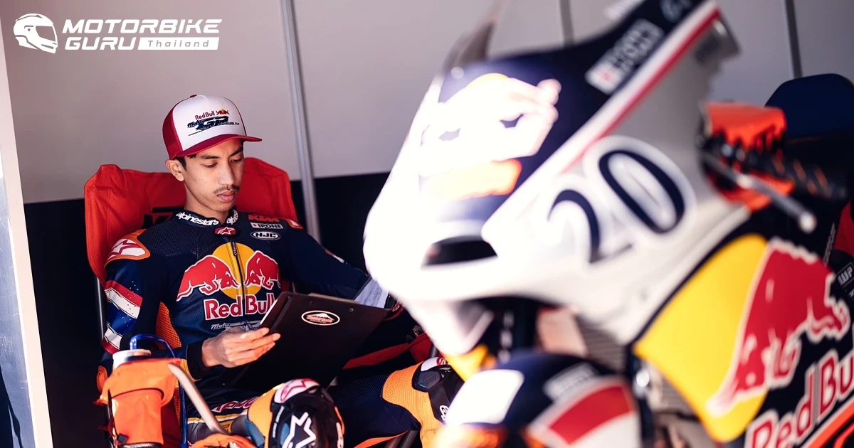 ข้าวกล้อง-จักรีภัทร จาก Honda สู้ไม่ถอย! ขยับคว้าท็อป 16 โมโตจีพี รุกกีส์ คัพ สนาม 2 เลอมองส์