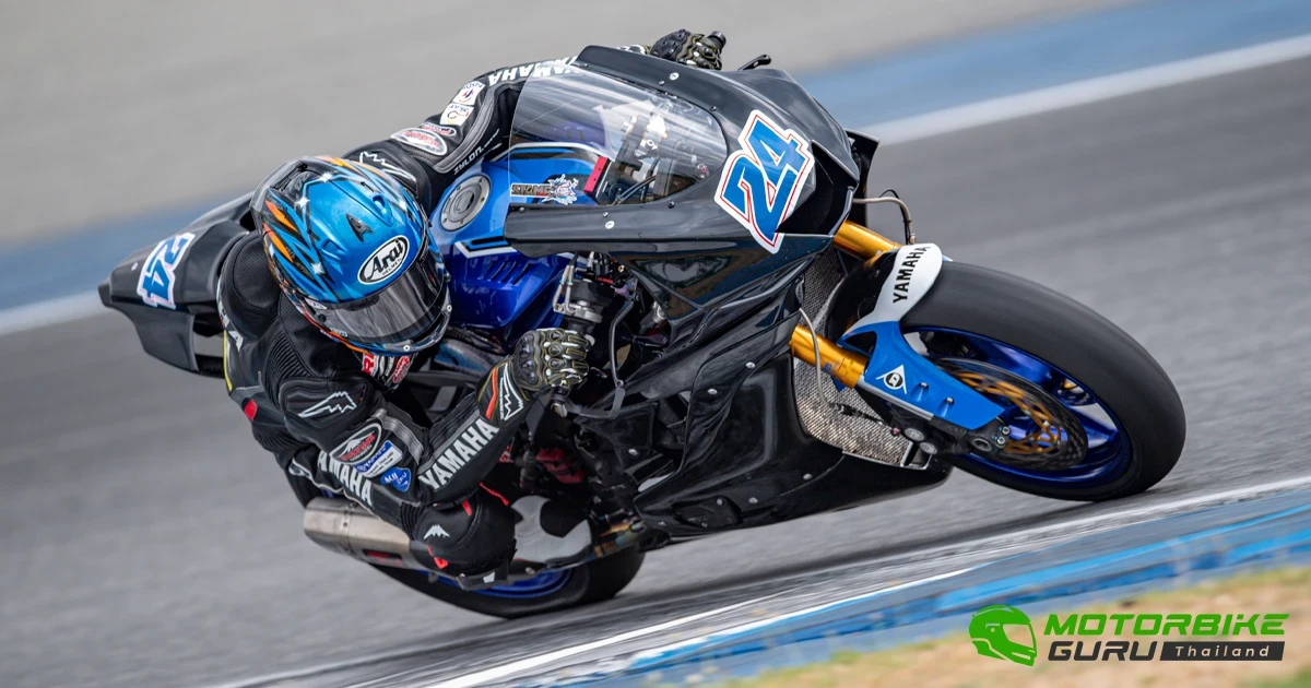 แสตมป์-อภิวัฒน์ พา Yamaha เร็วสุดวันแรกของ ซูเปอร์สปอร์ต เอเชีย พร้อมล่าชัยโฮมเรซใน ARRC 2024 สุดสัปดาห์นี้
