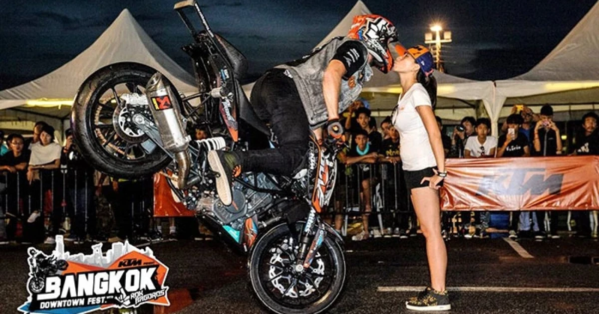 เปิดประสบการณ์สุดเอ็กซ์ตรีม กับ KTM presents Bangkok Downtown Fest. with Rok Bagoros