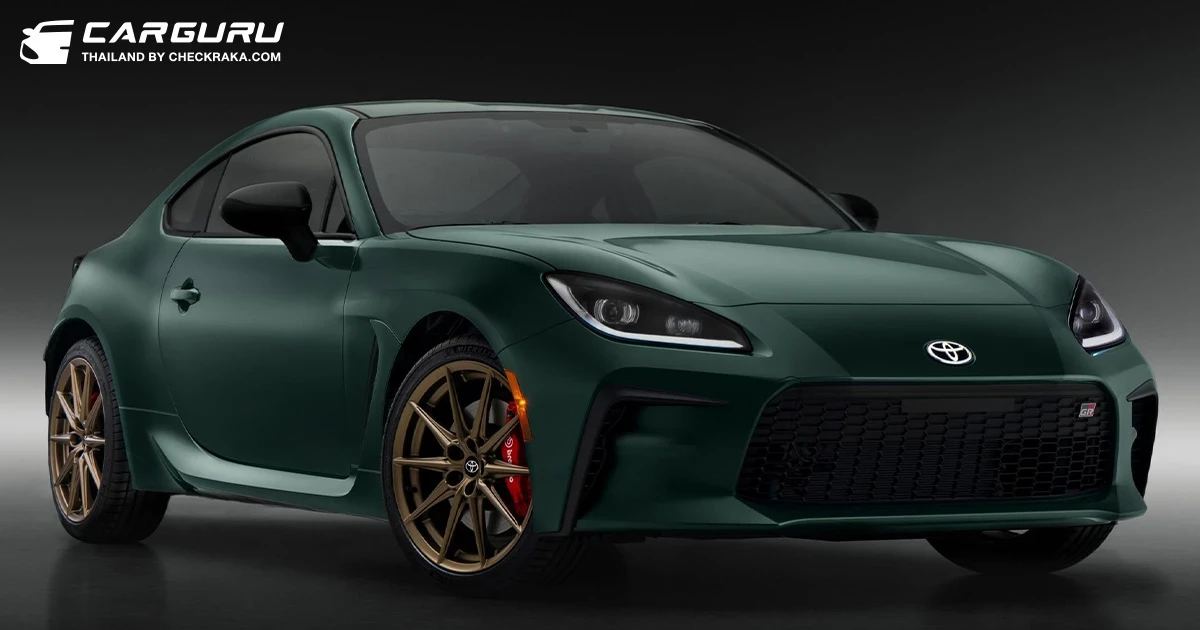 เผยโฉม 2025 Toyota GR86 ปรับการขับขี่ให้ดีขึ้น พร้อมรุ่นพิเศษ Hakone Special Edition / Ridge Green Limited จำนวนจำกัด