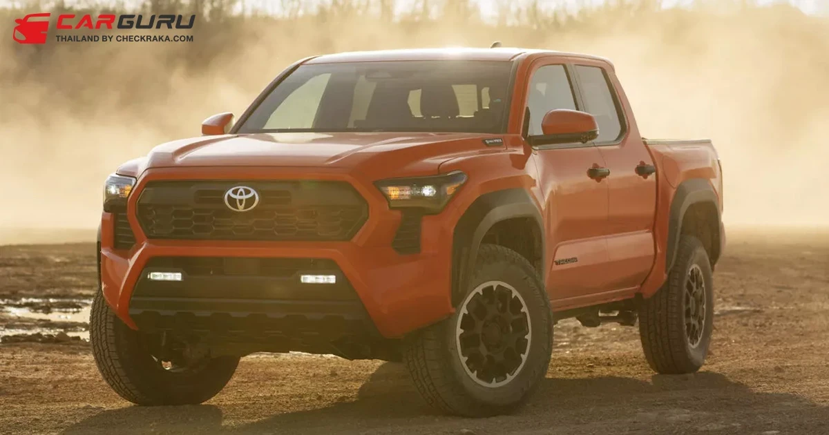 พาชม 2024 Toyota Tacoma จากแดนมะกัน หรือนี่จะเป็นต้นแบบของ Hilux Revo ขุมพลังไฮบริด?