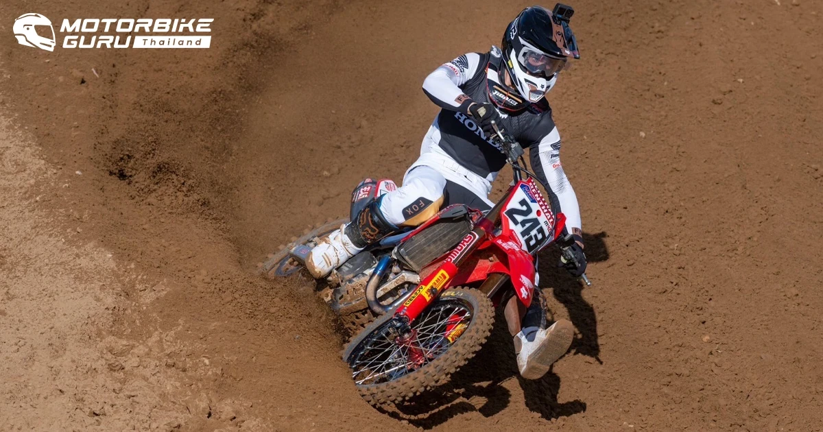 ทิม ไกเซอร์ ทวงบัลลังก์จ่าฝูง! หลังพา Honda CRF450R โชว์สมรรถนะคว้าดับเบิ้ลโพเดียม MXGP 2024 ที่ ลัตเวีย