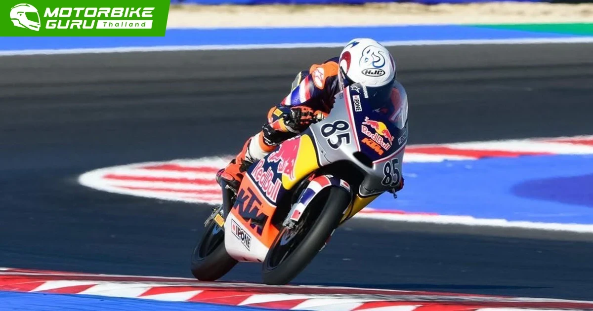 ไม้คิว-เกียรติศักดิ์ เก็บคะแนนส่งท้ายให้ Honda ในศึก เรดบูล โมโตจีพี รุกกีส์ คัพ 2025 ปิดฤดูกาลด้วยการกวาด 58 แต้ม