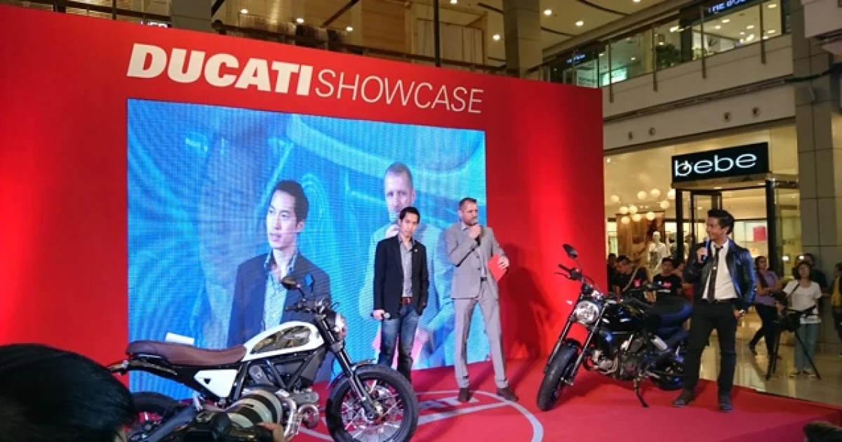 Ducati จัดงาน Ducati Showcase 2015 พร้อมเปิดตัว Scrambler Project Rebellion