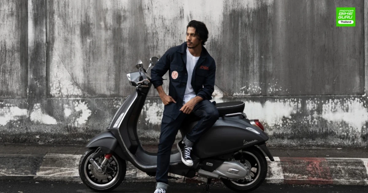 Vespa Sprint ให้คุณโดดเด่นบนท้องถนน จนทุกสายตาต้องจับจ้องกับสีใหม่ Grey Titanio
