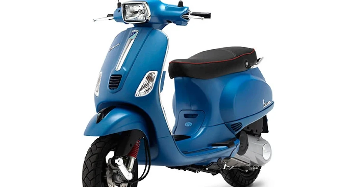 Vespiario เปิดตัว "Vespa S 125 3Vie Matt Series" สีน้ำเงินด้าน Azzurro Levanzo ใหม่