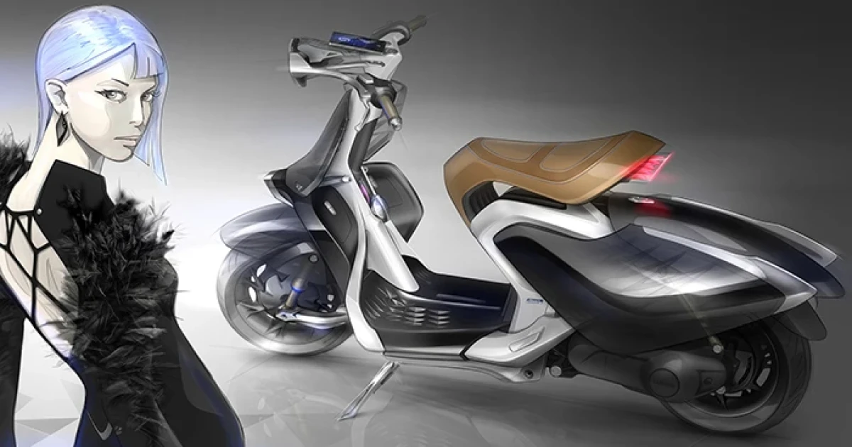 Yamaha จัดแสดงรถคอนเซปต์สกู๊ตเตอร์ 04GEN ในงานเวียดนาม มอเตอร์ไซเคิลโชว์ 2016