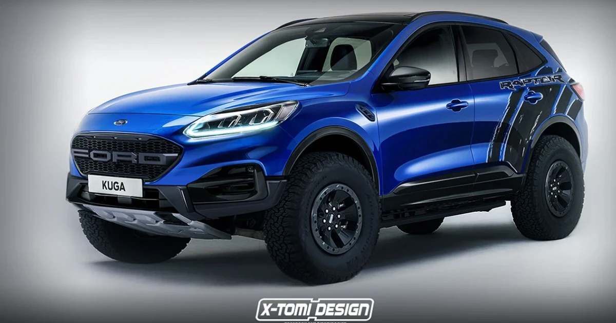 โหดดีไหม? ภาพเรนเดอร์ The new 2020 Ford Escape Raptor จากสำนัก X-Tomi Design