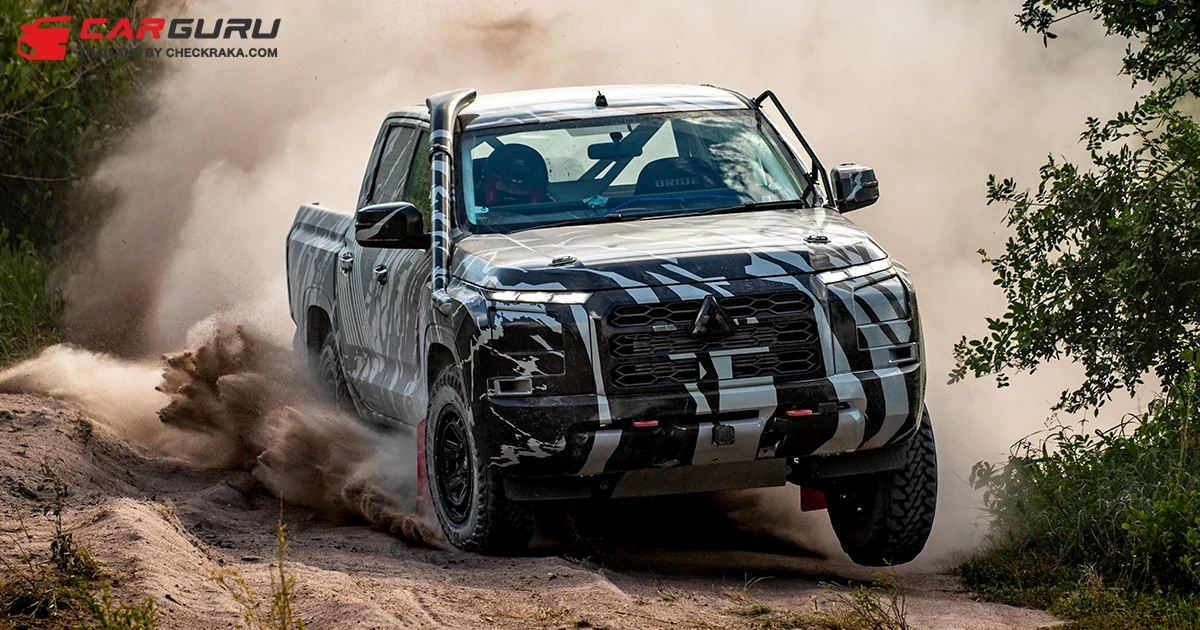 มิตซูบิชิ จัดทีมลงป้องกันแชมป์ Asia Cross Country Rally 2023 ด้วย All-New Mitsubishi Triton 2023