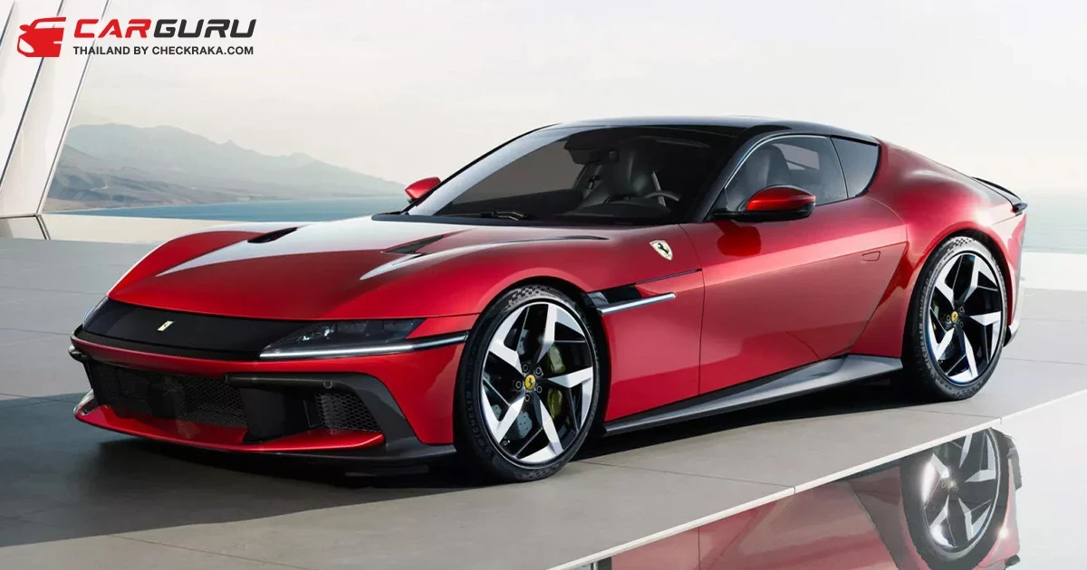 เปิดตัว Ferrari 12Cilindri สานต่อเครื่องยนต์ V12 ไร้เทอร์โบ ลากรอบได้สูงสุด 9,500 รอบ/นาที เริ่ม 15.6 ล้าน