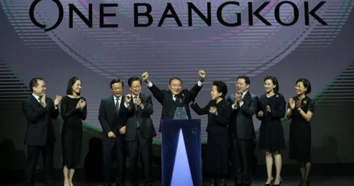 ทีซีซี กรุ๊ป เปิดตัวโครงการ "One Bangkok" บนพื้นที่ขนาด 104 ไร่ มูลค่าการลงทุนกว่า 1.2 แสนล้านบาท