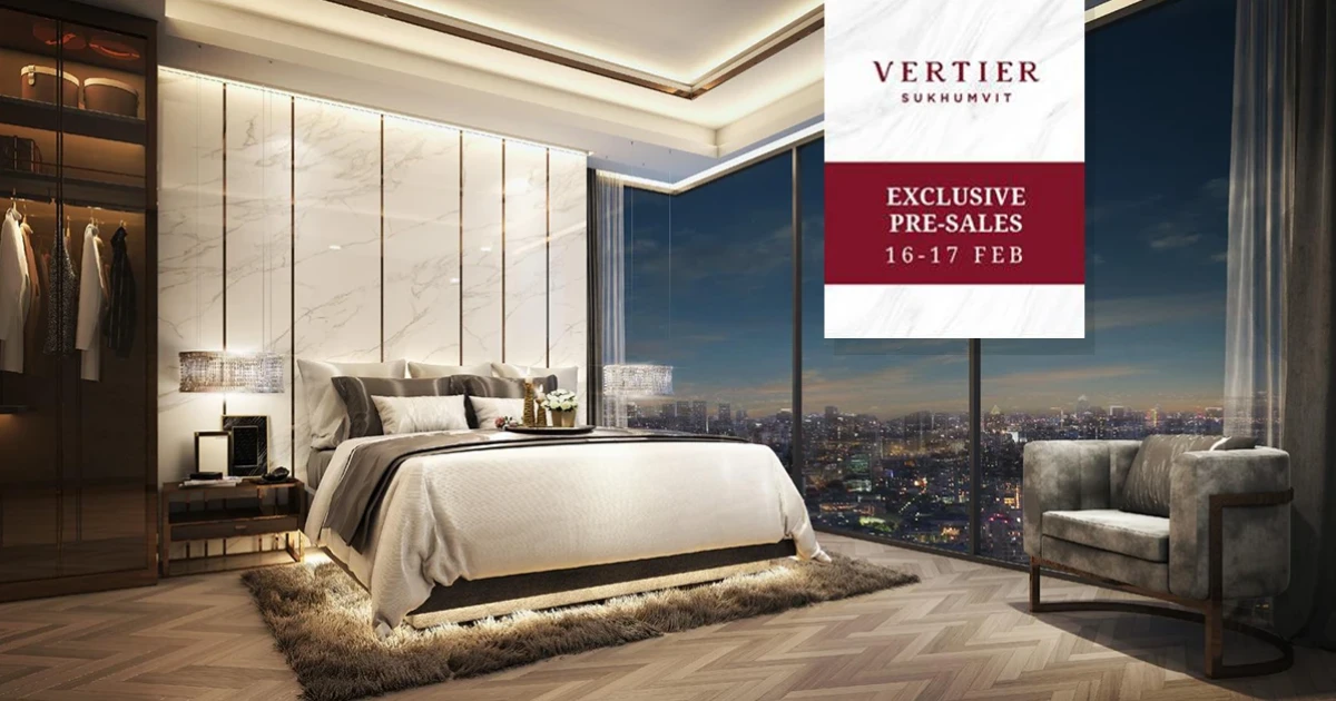 วี พร็อพเพอร์ตี้ฯ ส่งโครงการ "เวอร์เทียร์ สุขุมวิท" ลงตลาดคอนโดมิเนียม Luxury Class ติดสถานีรถไฟฟ้าพระโขนง
