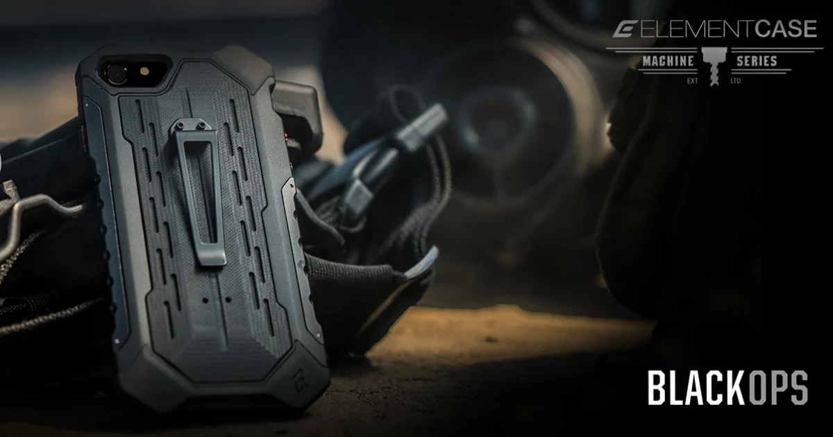 Element Case BlackOPS สำหรับ iPhone 7 และ 7 Plus เคสในฝันของคนที่ชอบกิจกรรมผจญภัยเอาท์ดอร์และนักกีฬา