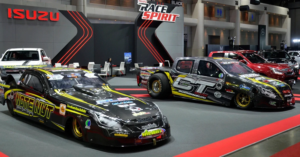 ISUZU นำ 7 ปิกอัพสายพันธุ์สปอร์ตโชว์ในงาน ออโต ซาลอน 2018