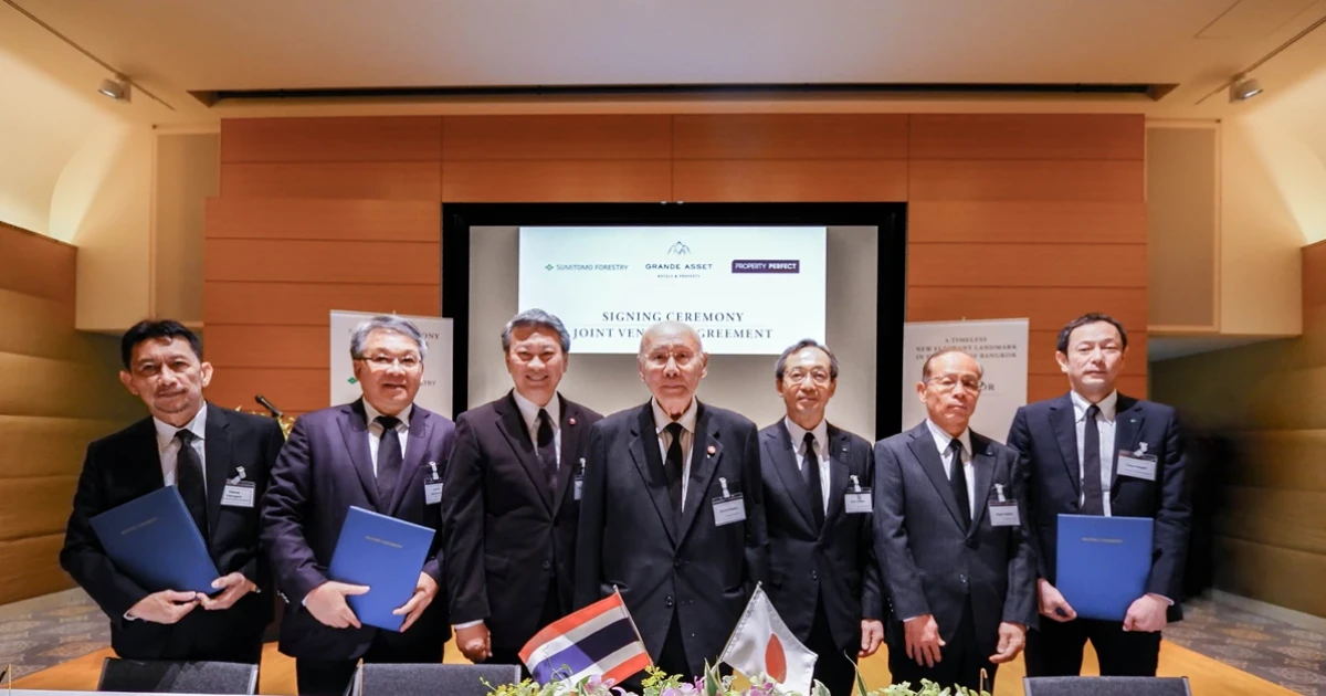 เพอร์เฟค-แกรนด์ แอสเสทฯ ร่วมทุน "ซูมิโตโม ฟอเรสทรี" พัฒนาคอนโดระดับไฮเอนด์ ใจกลางสุขุมวิท ใกล้ BTS ทองหล่อ 350 ม.