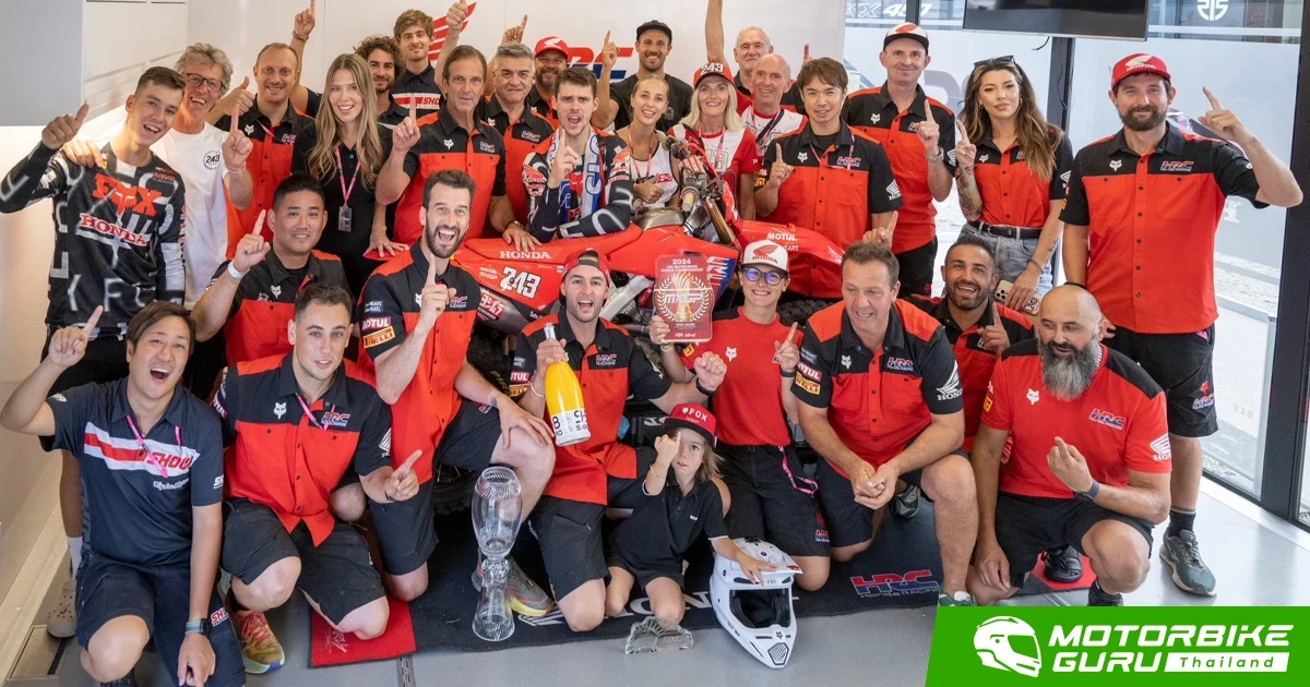 ทิม ไกเซอร์ ควบ Honda CRF450R ทะยานคว้าชัย MXGP สนาม 13 ที่สาธารณรัฐเช็ก