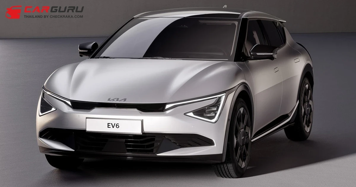 เผยโฉม 2025 Kia EV6 ไมเนอร์เชนจ์ แบตเตอรี่ใหญ่ขึ้น วิ่งไกล 494 กม. เริ่ม 1.48 ล้านบาท