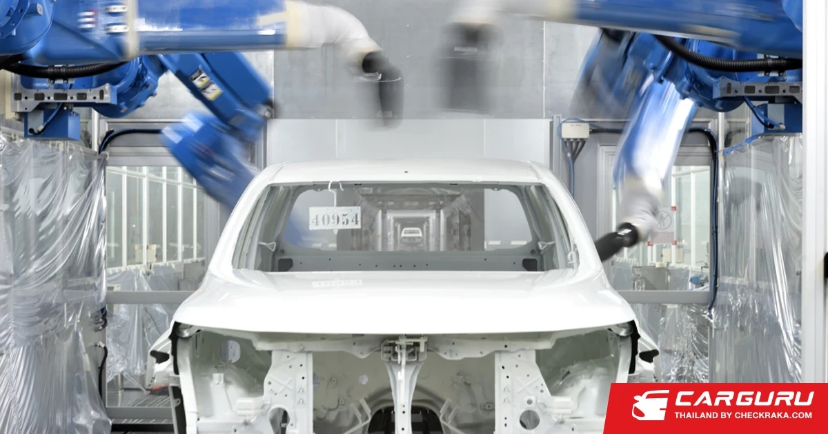 มิตซูบิชิ ทุ่มงบกว่า 3 พันล้านบาท เปิดตัวโรงงานพ่นสีแห่งใหม่ที่แหลมฉบัง