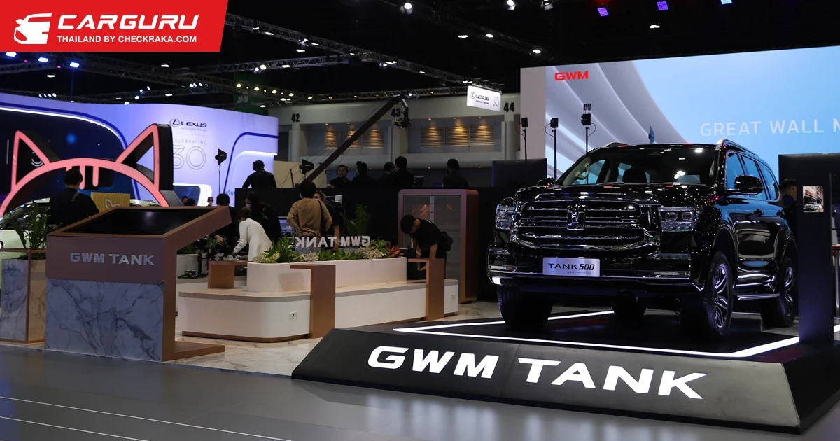 GWM เปิดให้จองสิทธิ์ซื้อ All New GWM TANK 500 Hybrid SUV พร้อมข้อเสนอสุดพิเศษก่อนการเปิดตัว พร้อมเปิดรับจอง ORA Good Cat ภายในงานบางกอก อินเตอร์เนชั่นแนล มอเตอร์โชว์ 2023