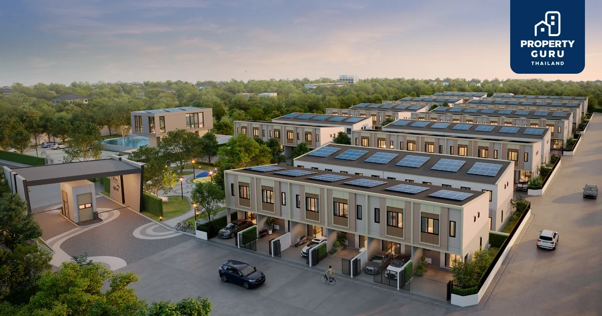 เสนา วีว่า บ้านพลังงานเป็น 0  ทาวน์โฮมฟังชั่นครบ ความต่างที่ตอบโจทย์ทุกความสุข