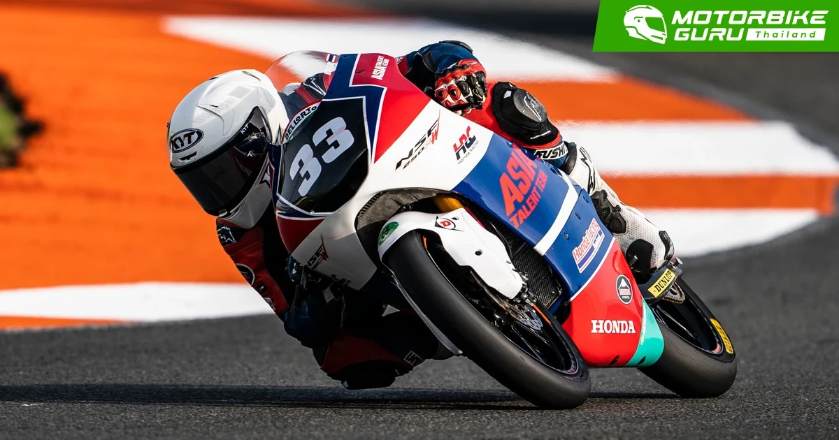 ก๊องส์-ธัชกร ฟอร์มเจ๋ง ครองอันดับ 9 ของศึก เอฟไอเอ็ม จูเนียร์จีพี เวิลด์ แชมเปี้ยนชิพ ฤดูกาล 2022