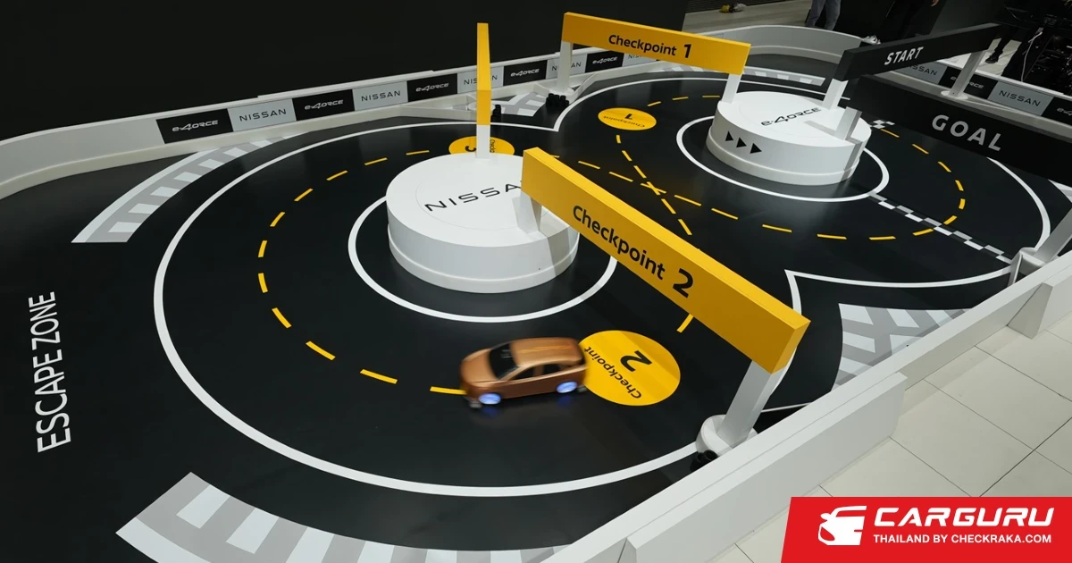 e-4ORCE เทคโนโลยีการควบคุมล้อที่ล้ำหน้าที่สุดของนิสสันจัดแสดงผ่านรถบังคับวิทยุ