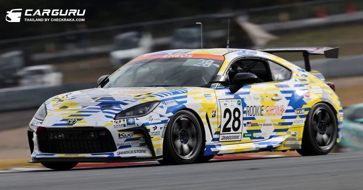 Toyota จัดทัพรถที่มีความเป็นกลางทางคาร์บอน เข้าร่วมการแข่งขัน Endurance Race 10 ชั่วโมงในประเทศไทย