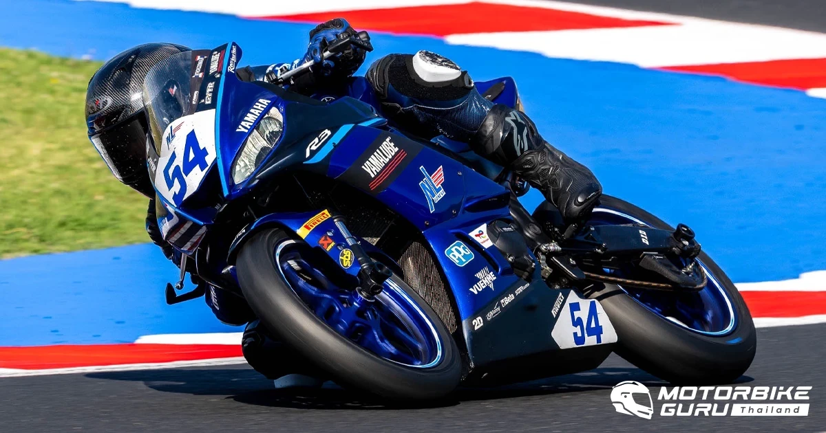 ทัพนักบิดไทยจาก ยามาฮ่า ไทยแลนด์ เรซซิ่ง ทีม โดย เติ้ล-วรพรต คว้าท็อปเท็นดาวรุ่งเวิลด์คัพส่งท้าย โดนิงตัน พาร์ค ด้าน ตี-อนุภาพ และ ไอเดีย-กฤตภัทร โชคร้ายในเรซ 2 เวิลด์ ซูเปอร์สปอร์ต
