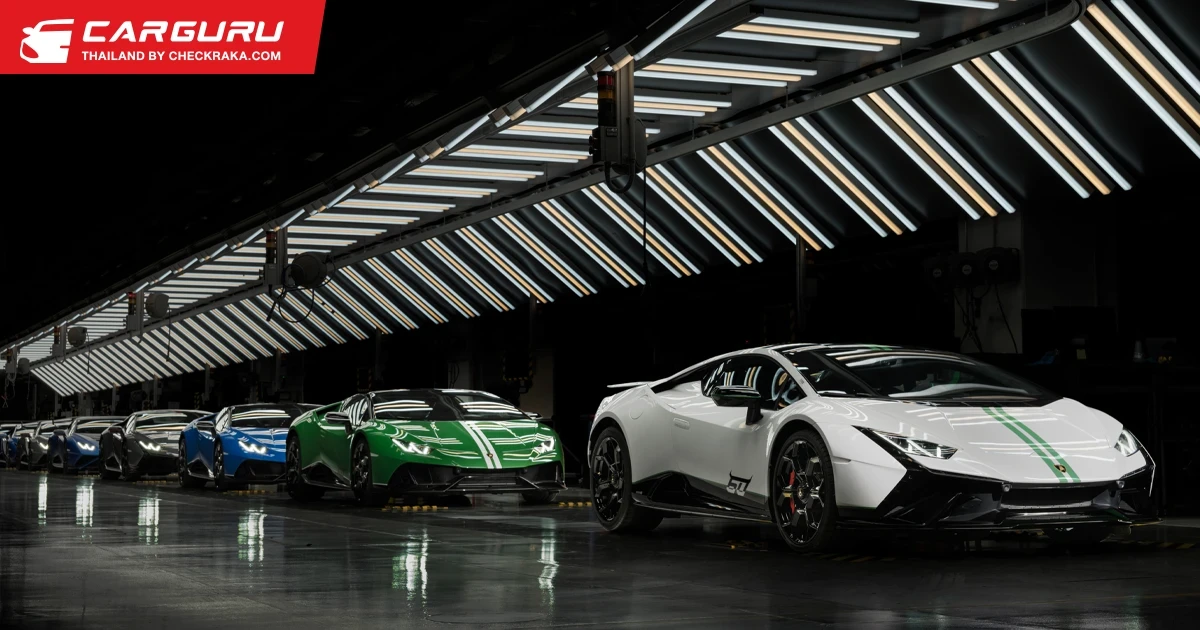 Lamborghini ฉลองครบรอบ 60 ปี เปิดตัว Limited Edition Huracán 3 รุ่น ที่ผลิตเพียงรุ่นละ 60 คันทั่วโลก เผยโฉมครั้งแรกใน Milan Design Week 2023
