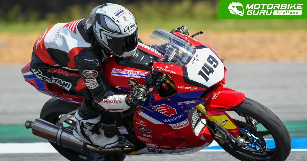ฮอนด้า ส่ง ข้าวกล้อง-จักรีภัทร ลงทำการแข่งขันในฐานะนักบิดไวลด์การ์ดสู้ศึก เอเชีย โรด เรซซิ่ง พร้อมดัน 3 เยาวชนอะคาเดมี่ ลง ไทยแลนด์ ทาเลนต์ คัพ