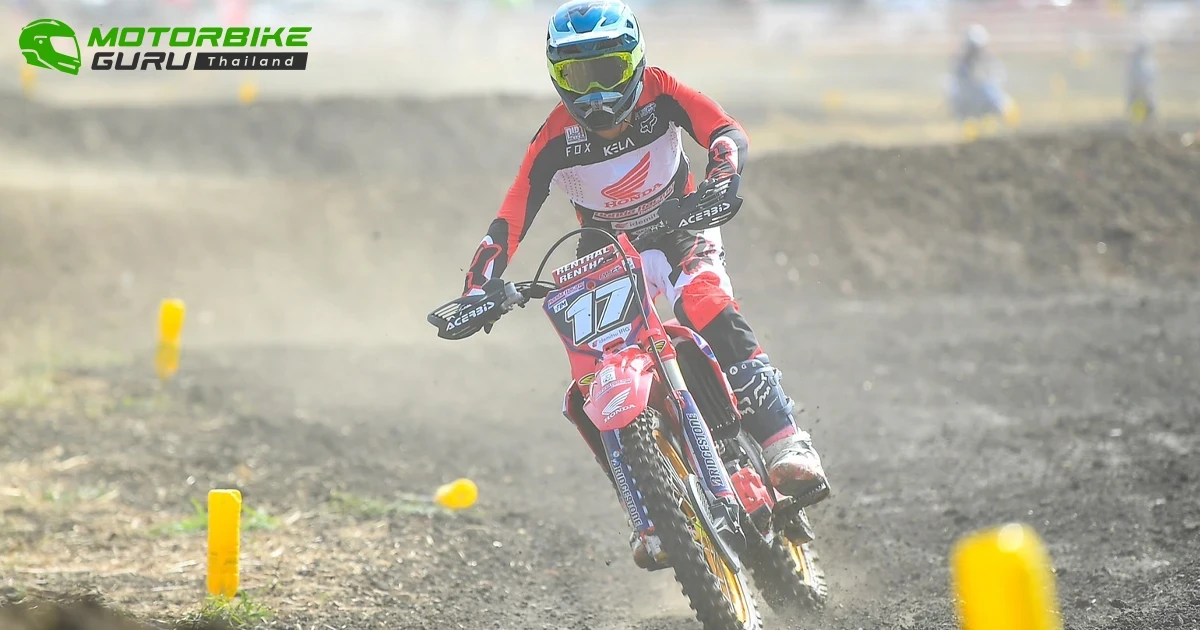 อินทรีแซงค์ - กฤษฎา บิด Honda CRF250R คู่ใจลุยศึก FMSCT Thailand Motocross สนามที่ 5 และ 6 ชลบุรี