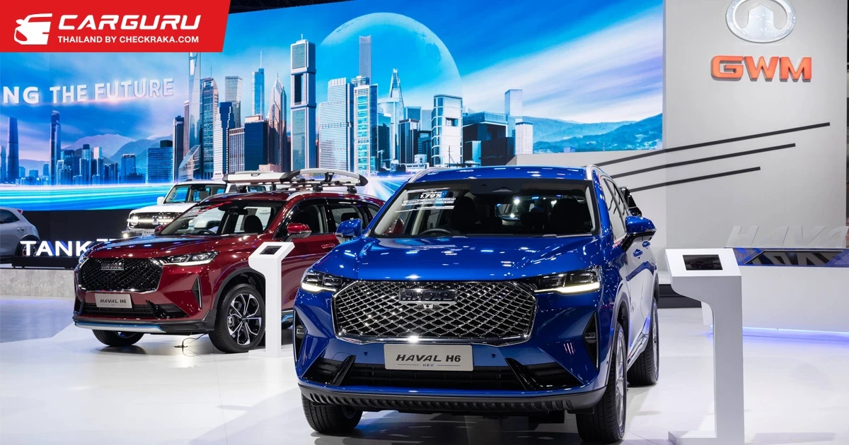 HAVAL ครองตำแหน่งผู้นำตลาดคอมแพคเอสยูวีตลอดไตรมาสแรกของปี 2565