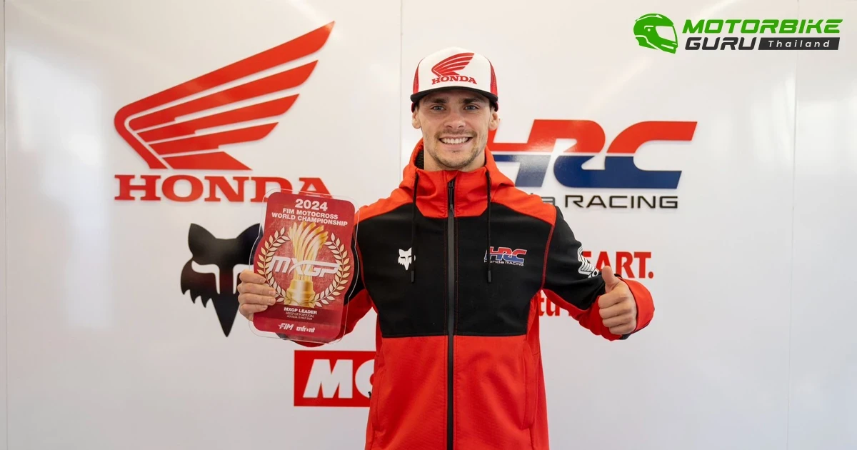 Honda คว้าชัย MXGP สนามที่ 5 โดย ทิม ไกจ์เซอร์ บิด CRF450R ระเบิดฟอร์ม รั้งอันดับที่ 1 ในตารางแชมป์เปี้ยนชิพ