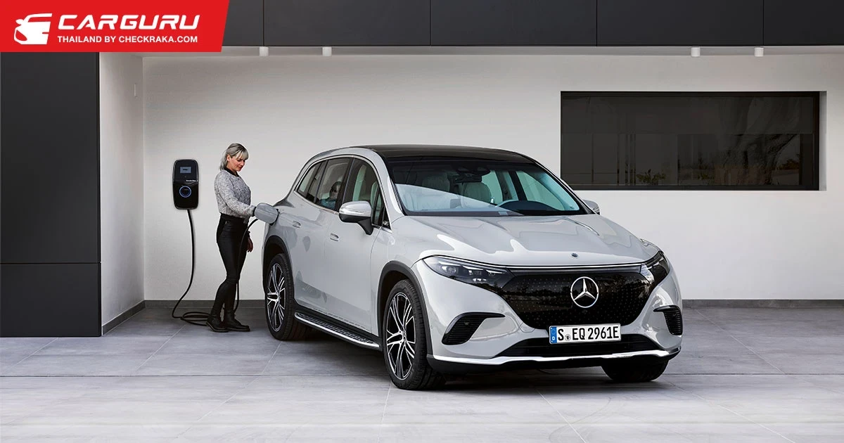 เผยโฉมตลาดโลก new EQS SUV 7 ที่นั่งพลังไฟฟ้าล้วนวิ่งได้กว่า 600 กม.