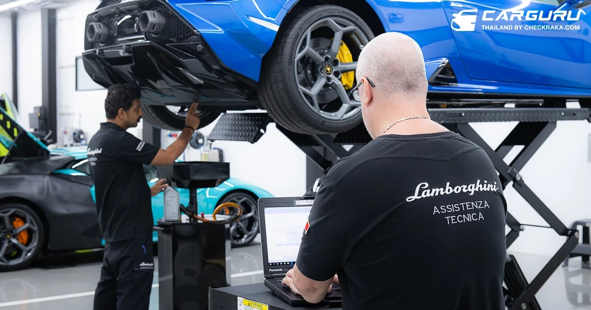 ลัมโบร์กินี เปิดตัวโปรแกรม LAMBORGHINI CORSA FAST TRACK SERVICE การันตีเข้ารับบริการภายใน 2 วัน และรับรถได้ภายใน 1 วัน เริ่มแล้ววันนี้