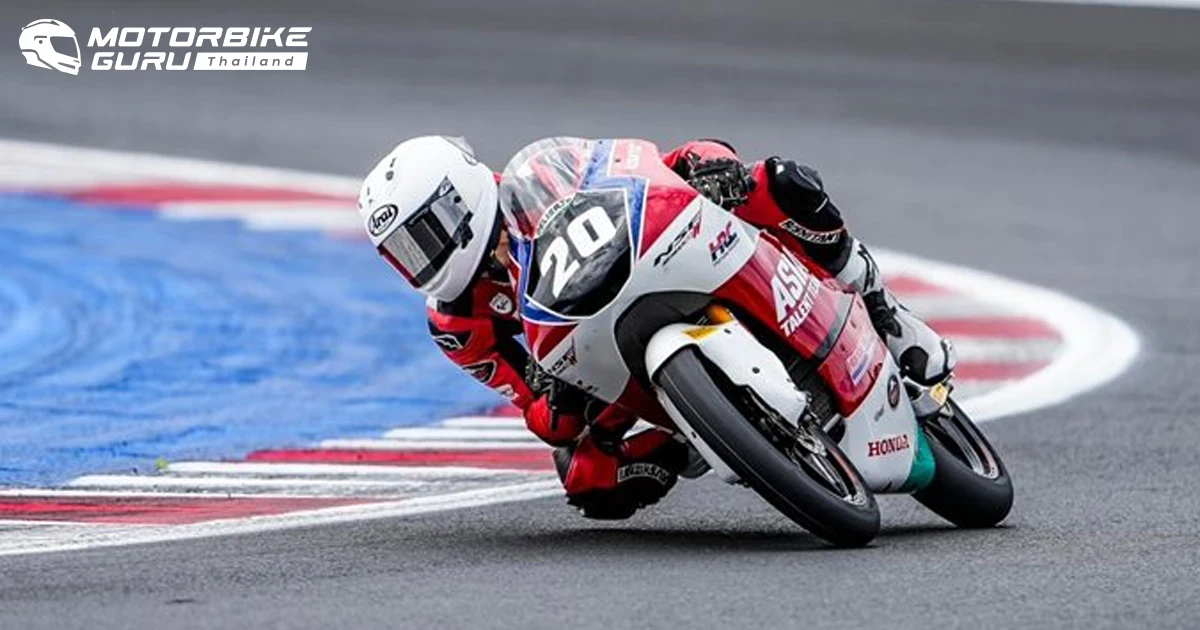 ข้าวกล้อง-จักรีภัทร สังกัด Honda Racing Thailand  ประเดิมคว้าท็อป 16 JuniorGP สนามแรก ที่อิตาลี