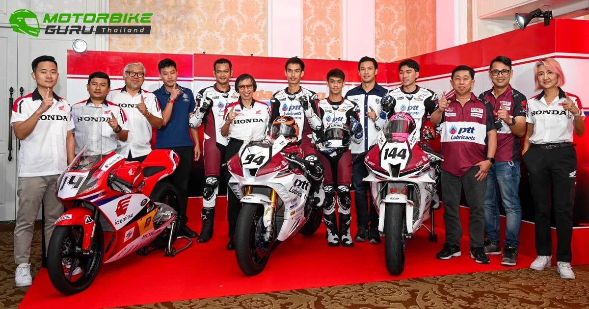 ไทยฮอนด้า ดันนักบิดดาวรุ่ง ฮอนด้า ไทยแลนด์ ทาเลนต์ คัพ ประชันฝีมือ ศึก แพลน บี มีเดีย บีอาร์ไอซี ซูเปอร์ไบค์